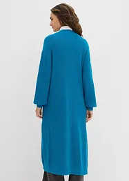 Gilet long en maille à épaules descendues, bonprix