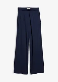 Pantalon palazzo en jersey milano confortable, bonprix