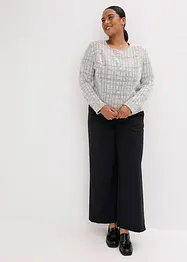 Gilet en maille bouclette, bonprix