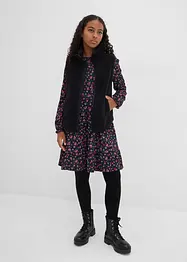 Robe en jersey effet froissé, bonprix