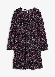 Robe en jersey effet froissé, bonprix