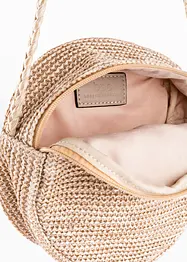 Sac à bandoulière aspect paille, bonprix