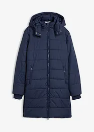 Doudoune longue à capuche amovible, bonprix