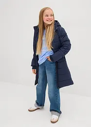 Doudoune longue à capuche amovible, bonprix