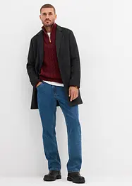 Pull camionneur en grosse maille torsadée, bonprix