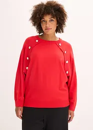 Pull fluide en fine maille de viscose mélangée, bonprix