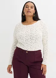 Body en dentelle douce, bonprix