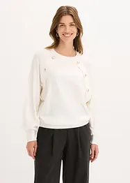 Pull fluide en fine maille de viscose mélangée, bonprix
