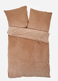 Parure de lit réversible et texturée toucher cachemire, bonprix