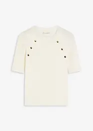 Pull doux en fine maille, viscose majoritaire, bonprix