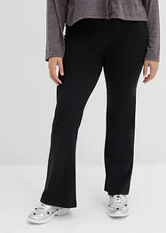 Pantalon flare en coton extensible, bonprix