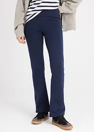 Pantalon flare en coton extensible, bonprix