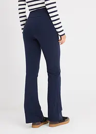 Pantalon flare en coton extensible, bonprix
