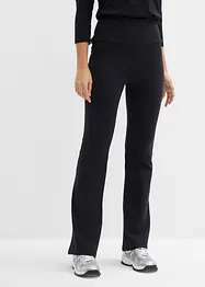 Pantalon flare en coton extensible, bonprix