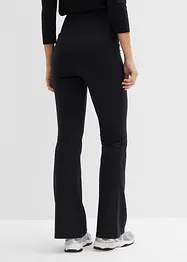 Pantalon flare en coton extensible, bonprix