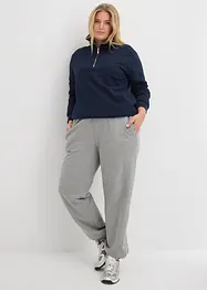 Pantalon de jogging, taille haute, bonprix