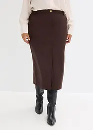 Jupe crayon en suédine, bonprix