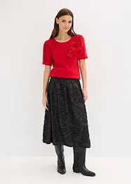 Pull avec application de nœuds, bonprix