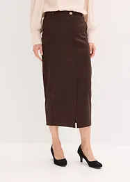 Jupe crayon en suédine, bonprix