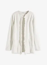 Manteau court en maille avec sequins et fil brillant, bonprix