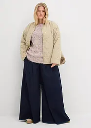 Pull oversize en maille chinée et texturée, bonprix