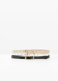 Lot de 3 ceintures, bonprix