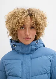 Doudoune longue à capuche, bonprix