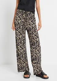 Pantalon fluide en jersey viscose, bonprix