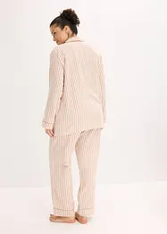 Pyjama en flanelle avec pochette cadeau, bonprix