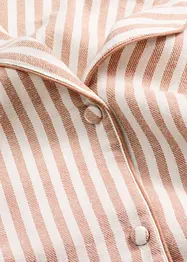 Pyjama en flanelle avec pochette cadeau, bonprix