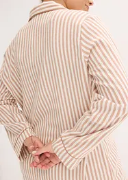 Pyjama en flanelle avec pochette cadeau, bonprix