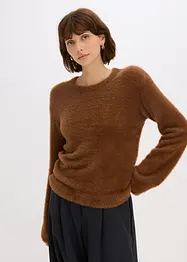 Pull aspect peluche, bonprix
