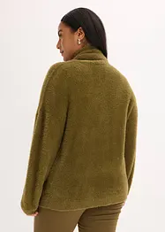 Pull oversize avec écharpe, bonprix