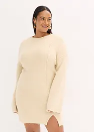 Robe pull courte avec laine, bonprix