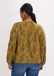 Blouse en satin fluide, bonprix