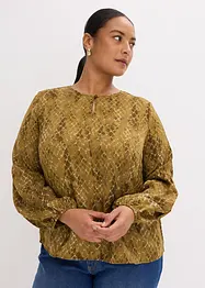 Blouse en satin fluide, bonprix