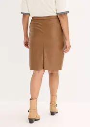 Jupe crayon enduite, bonprix