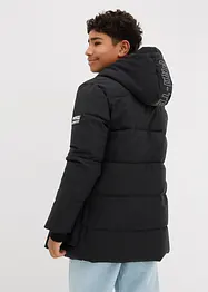 Parka matelassée à capuche et détails sportifs, bonprix