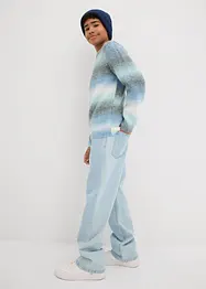 Pull en grosse maille tie & dye, bonprix