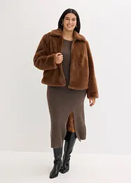 Veste en peluche, bonprix