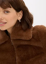 Veste en peluche, bonprix