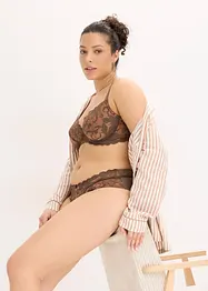 Culotte en dentelle bicolore, bonprix