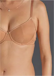 Soutien-gorge avec armatures et matière brillante, bonprix