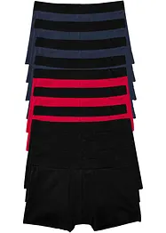 Lot de 10 boxers coton, bonprix