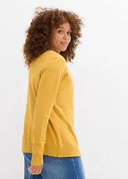 Gilet ajusté en fine maille, bonprix