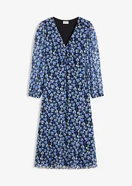 Robe midi en mesh, bonprix