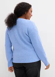 Gilet en maille côtelée, bonprix