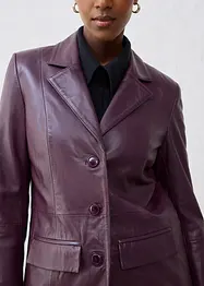 Manteau court en cuir d’agneau nappa, bonprix