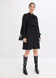 Robe-chemise à col lavallière, bonprix