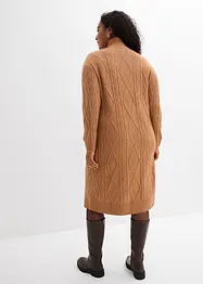 Robe en maille à motif torsadé, bonprix